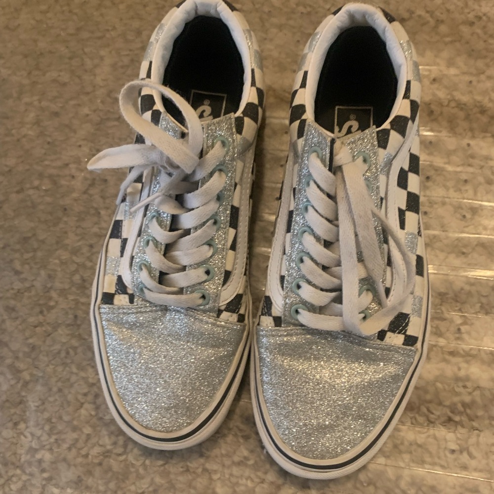 Sparkly Low top Vans
